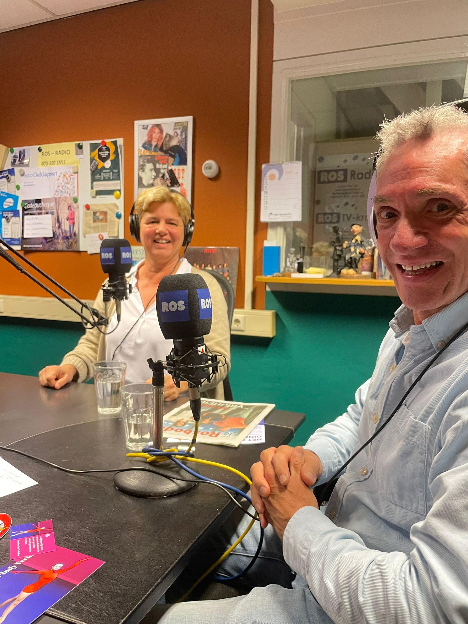 Interview bij ‘Ros Radio’